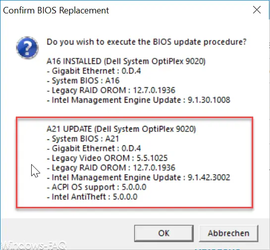 Meltdown Specter BIOS Update
