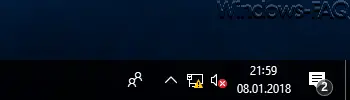 Windows taskbar without on-screen keyboard