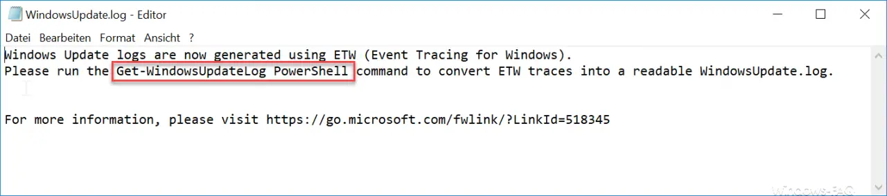 WindowsUpdate.log note