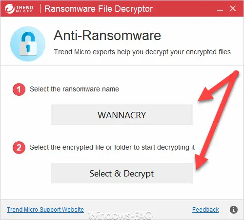 Ransomware File Decryptor
