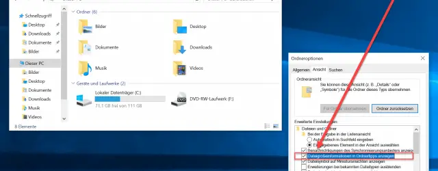 Enable Windows Explorer file size information