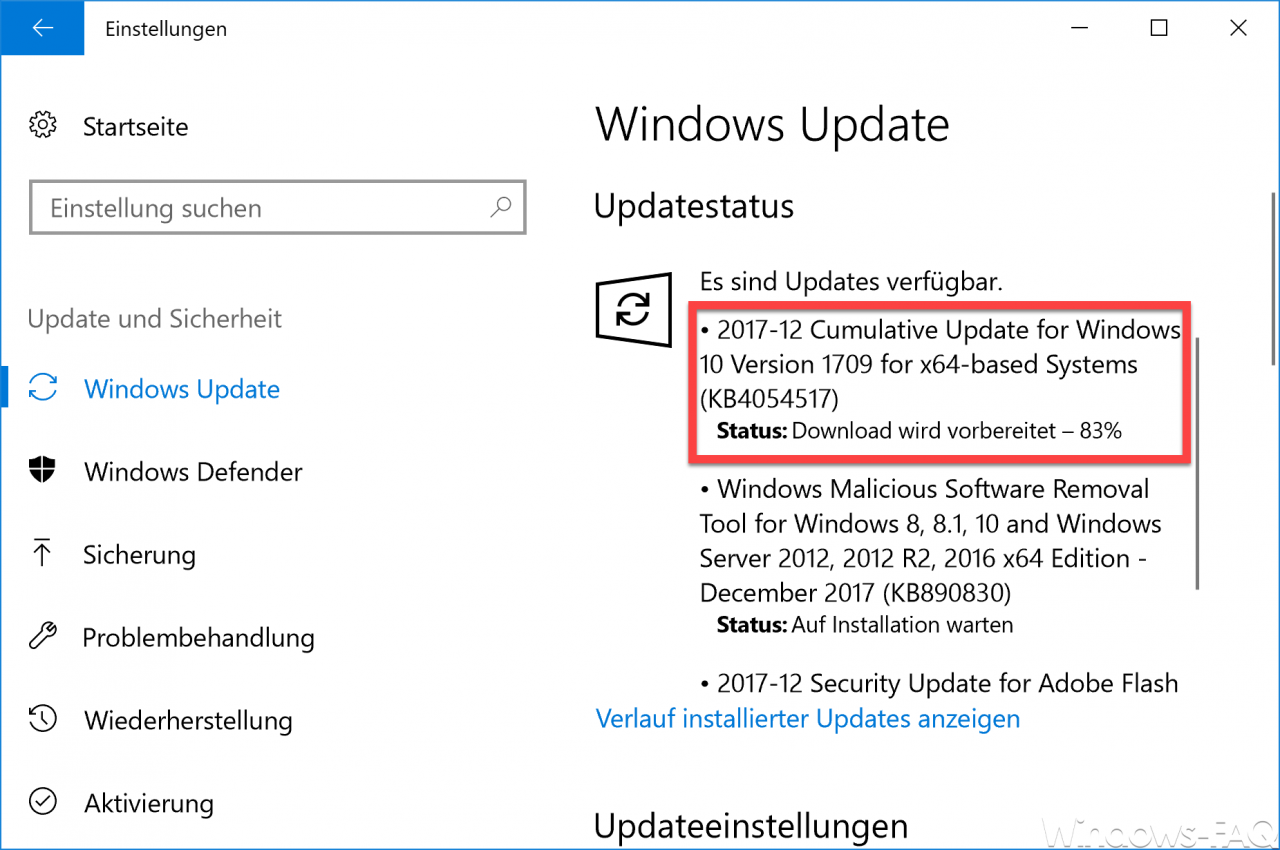 Update KB4054517