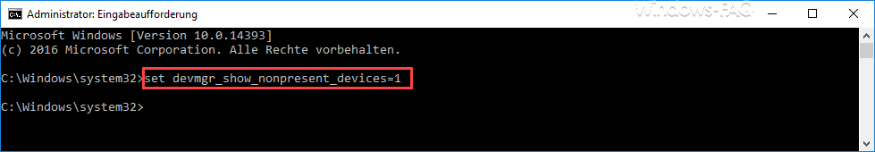 set devmgr_show_nonpresent_devices = 1