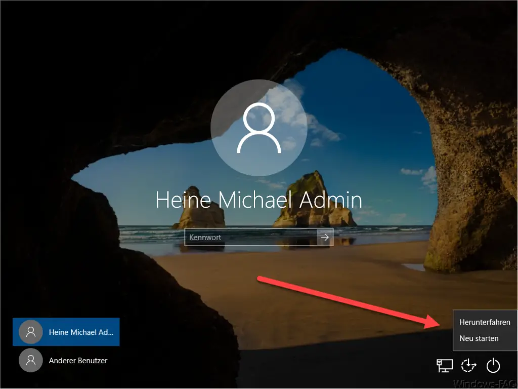 Show or hide shutdown button on Windows login screen - HowPChub