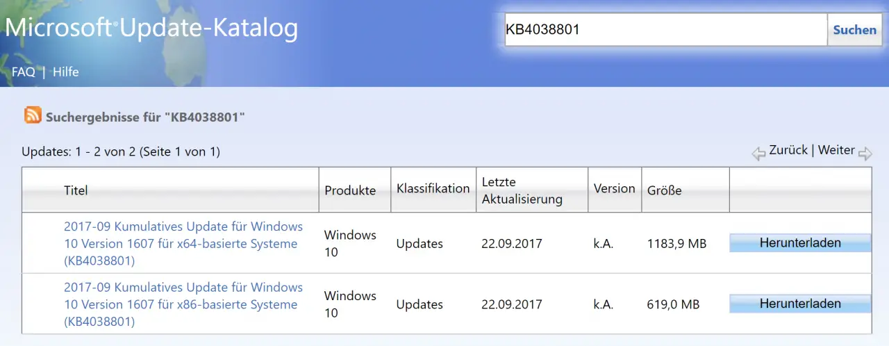 Обновление для windows 10 version 1607 для систем на базе процессоров x64