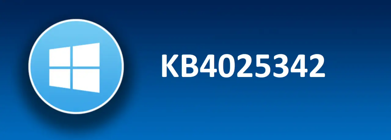 KB4025342 