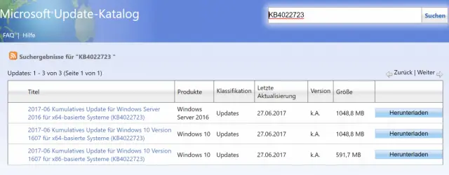 KB4022723 Update Windows 10 Anniversary