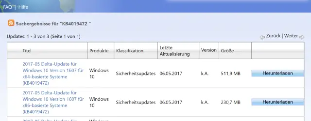 KB4019472 update for Windows 10 1706 Anniversary