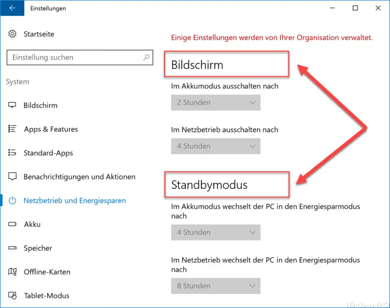 Windows set power options for screen and standby mode via GPO HowPChub