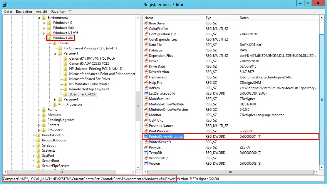 Microsoft enhanced point and print compatibility driver как удалить