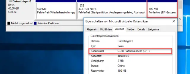 Disk Management Partition Style Master Boot Record MBRGUID Partition Table GPT