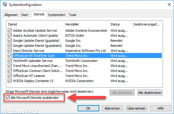 Msconfig в windows xp где находится