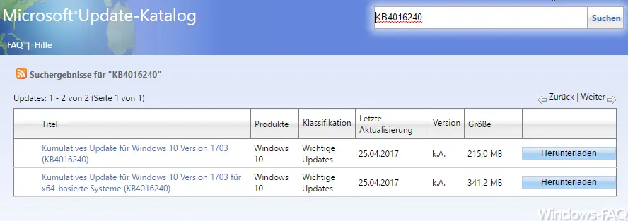 KB4016240 build 15063.250