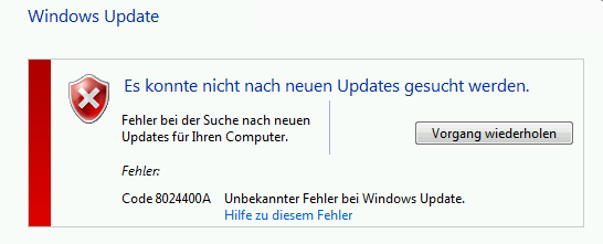 8024400a windows update error code