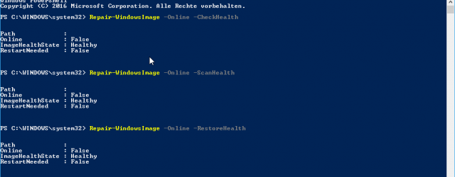 dism-powershell commands