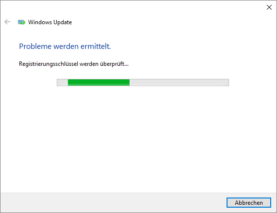 Troubleshoot windows update