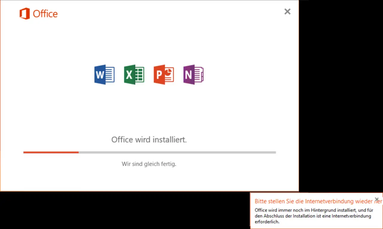 office-will-be-installed-please-stele-restore-the-internet-connection