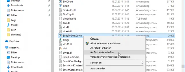 pin-slide-shutdown-to-windows-10-taskbar