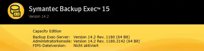 Backup Exec FP5 Rev. 1180
