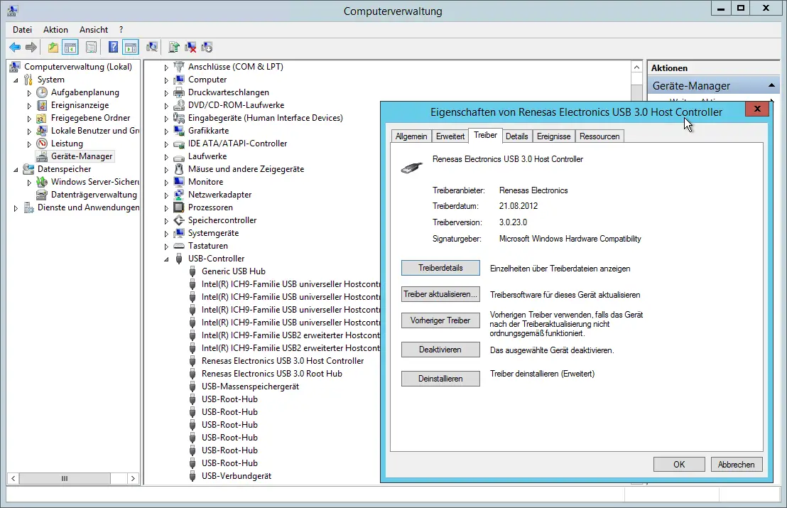 USB 3.0 Renesas driver