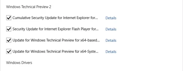 Install Windows 10 updates