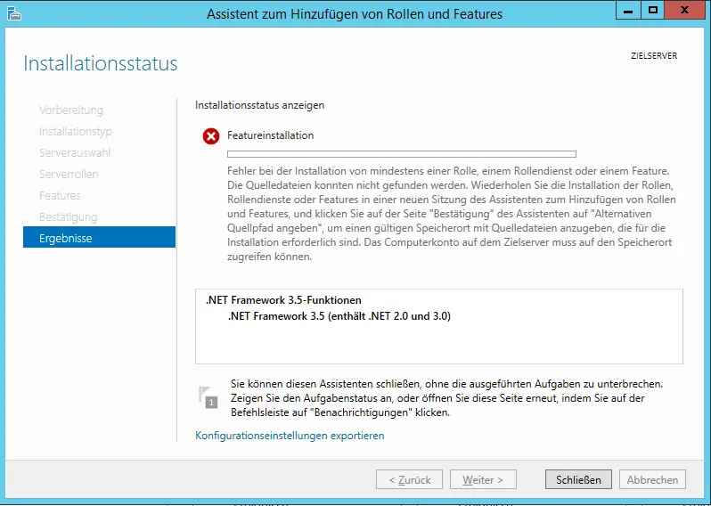 0X800F0906 Net Framework installation