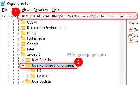 Javasoft Java Runtime Environement Min Log