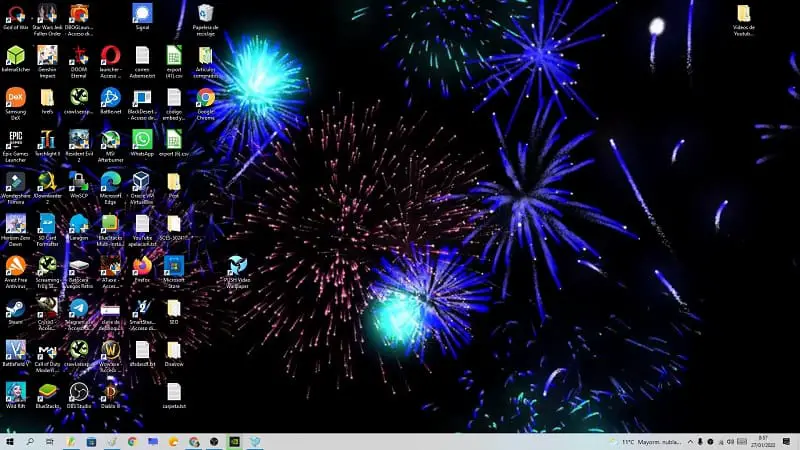 Fireworks Windows 10.