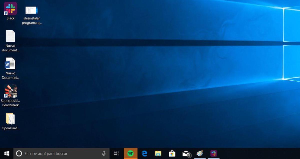 windows 10 bar hide