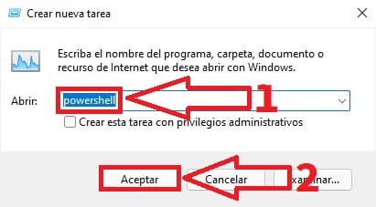 PowerShell new task.