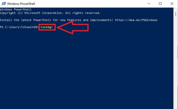 windows powershell.