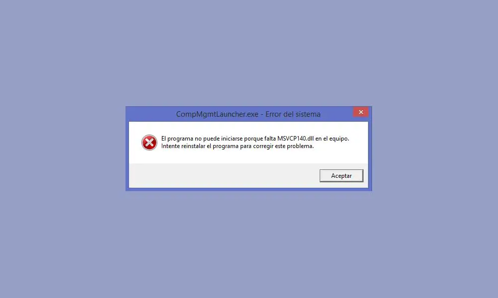 Windows dll missing repair