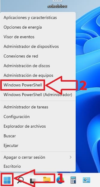 Win 11 powershell.