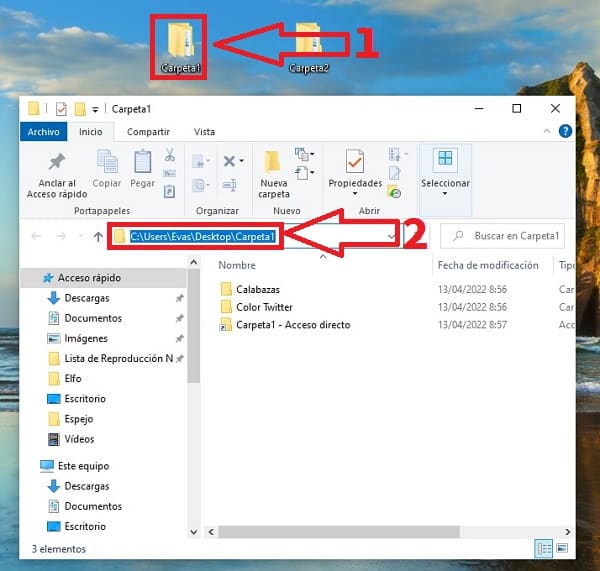 Folders at a time in Windows 10.