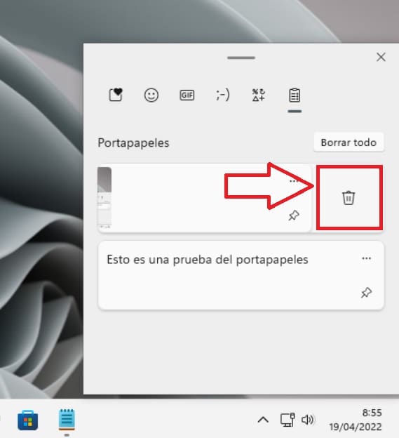 clear clipboard windows 11